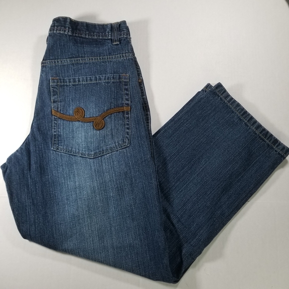 South Pole Vintage Baggy Jeans Size 32x32 Men Blue Relaxed Wide Straight Y2K - Picture 1 of 10